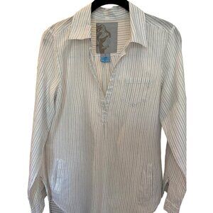 Prototype womens long shirt 38 chest 29 long pockets cotton